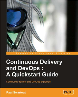 Swartout - Continuous delivery and DevOps A Quickstart Guide