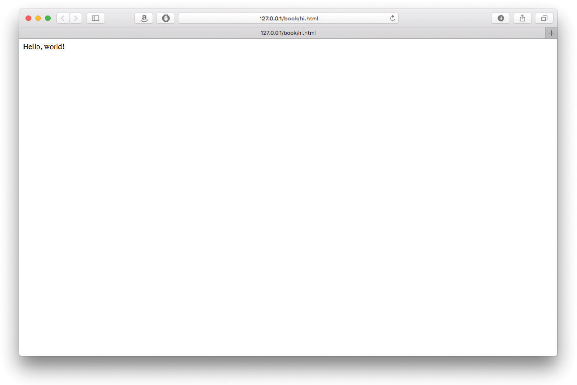 Figure 13 Desc Hello world displayed in a web browser Youre done - photo 6