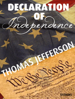 Jefferson - Declaration of Independence