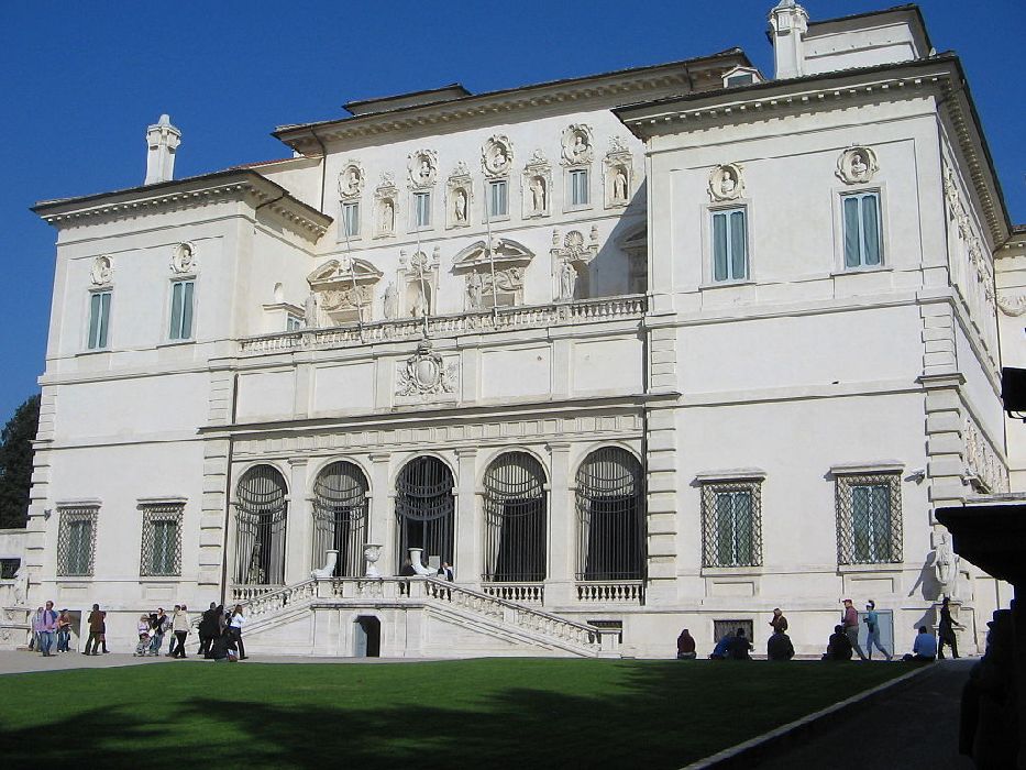 The Borghese Gallery in Rome Italy housed in the former Villa Borghese - photo 22