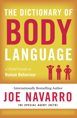 Navarro - Dictionary Of Body Language