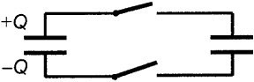 Fig 15 The switches are closed so that a charged capacitor is connected with - photo 6