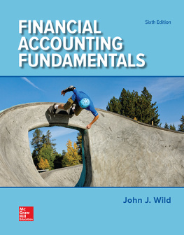 Wild Financial Accounting Fundamentals, 6e