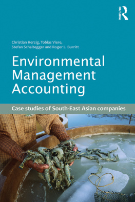 Herzig Christian(Editor) - Environmental Management Accounting: Case Studies of South-East Asian Companies