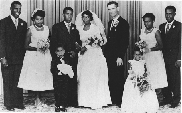 The Mabo wedding 10 October 1959 Left to right Raymond Geesu Monica Saylor - photo 4