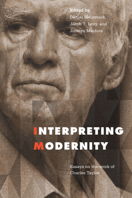 Jacob Levy (editor) - Interpreting Modernity