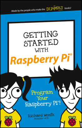 Wentk - Getting Started with Raspberry Pi: Program Your Raspberry Pi!