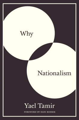 Yael Tamir - Why Nationalism