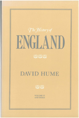 David Hume - The History of England - Vols. 1 to 6