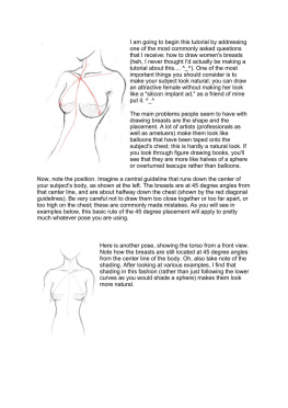 Unknown How to draw female bodys