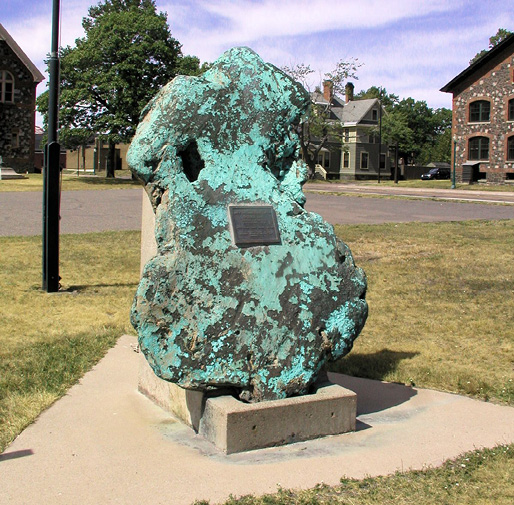 Copper played once served as the keystone of Calumets economy This monument - photo 3