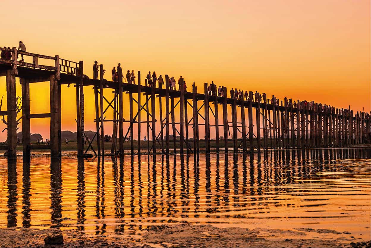 Amarapura Mandalay Spread around a beautiful lake on the edge of Mandalay - photo 6