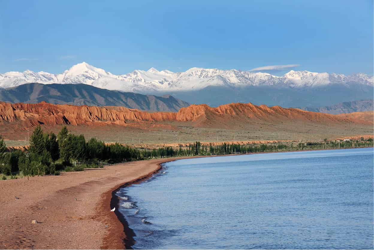 Lake Issyk-Kul The worlds second-largest saline lake has a dramatic mountain - photo 11