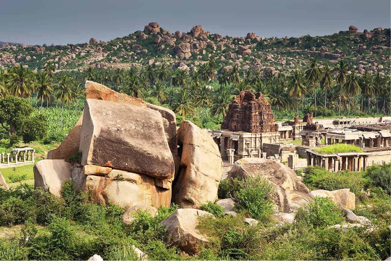 Hampi The unearthly boulder-studded landscapes of Hampi are studded with the - photo 6