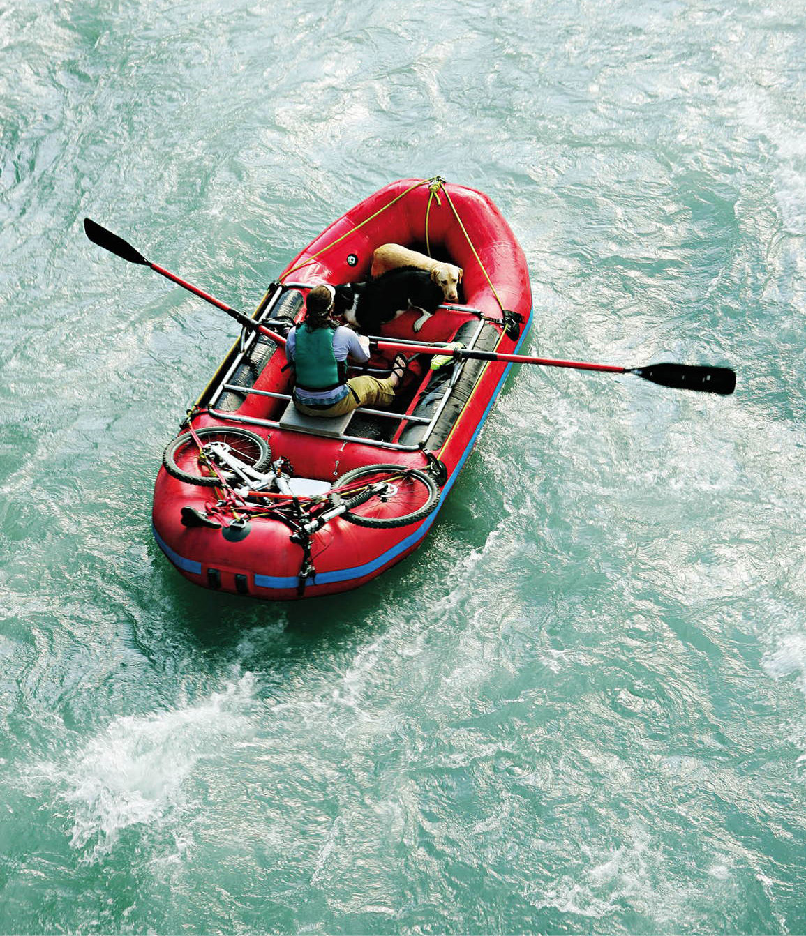 The spirit of adventure a woman heads out into white water rapids with her - photo 6