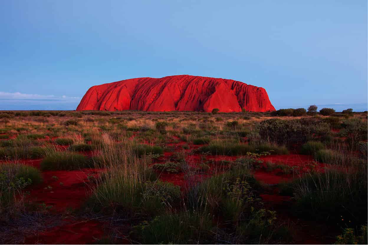 Uluru Rising out of the parched red centre of the country Uluru Ayers Rock - photo 7