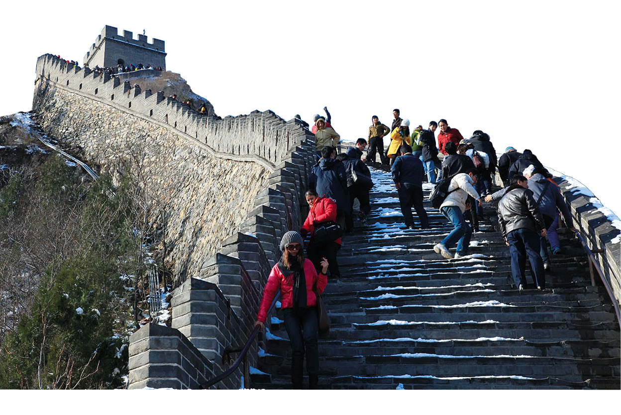 Great Wall Though Badaling is most popular with domestic tourists the crowds - photo 10