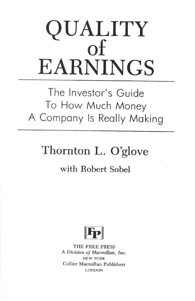 Quality of Earnings - photo 3