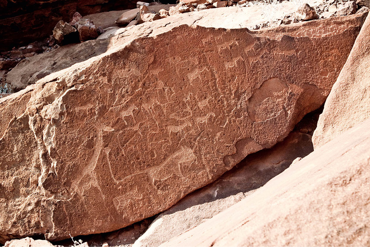 Twyfelfontein A fantastic collection of prehistoric rock art mostly - photo 12