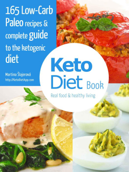 Šlajerová - KetoDiet Book: 165 Low-Carb Paleo recipes & complete guide to the ketogenic diet