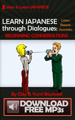 Boutwell - Learn Japanese through Dialogues