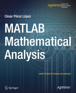 López MATLAB Mathematical Analysis