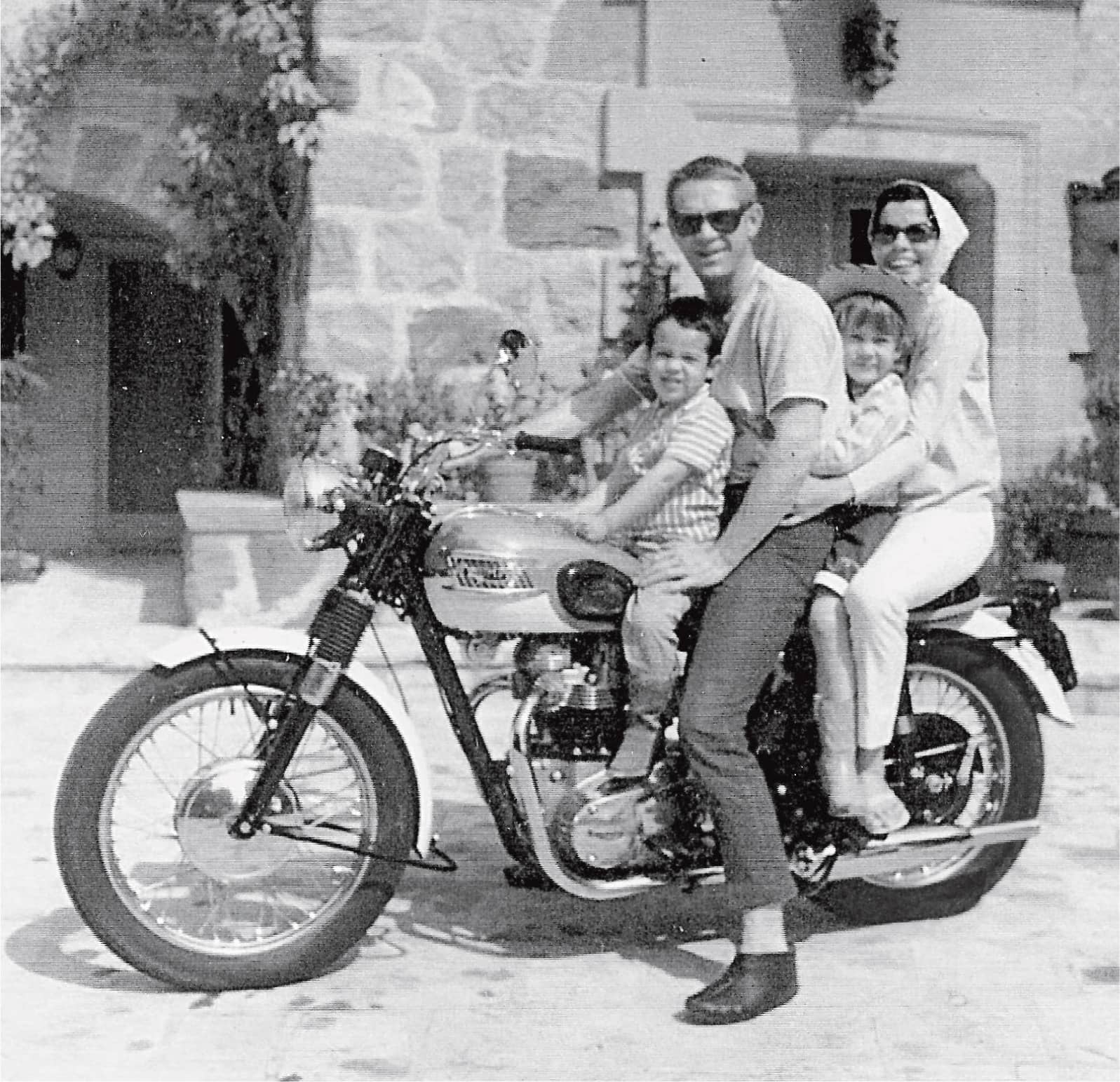 To Steve Chad Terry and Neile McQueen the original Steve McQueen family - photo 4