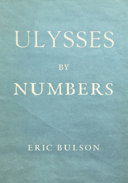 Eric Jon Bulson - Ulysses by Numbers