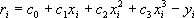 11 In matrix form R contains the r i C contains the c i X contains the - photo 7