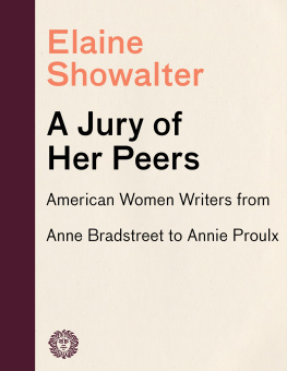 Elaine Showalter - A Jury of Her Peers