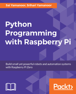 Yamanoor Sai Python Programming with Raspberry Pi