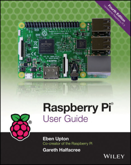 Upton Eben Raspberry Pi User Guide