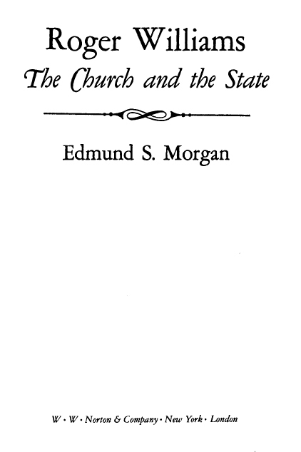 Copyright 1967 2006 by Edmund S Morgan All rights reserved First published as - photo 1