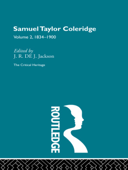 Jackson - Samuel Taylor Coleridge