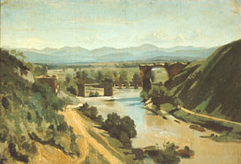 Jean-Baptiste-Camille Corot Narni Bridge 1827 oil on canvas Louvre Paris - photo 3