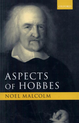 Noel Malcolm - Aspects of Hobbes