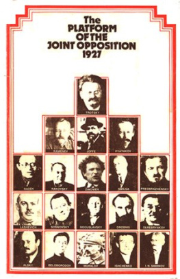 Trotsky - Platform of the Joint Opposition