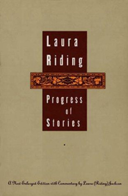 Jackson Laura Riding - Progress of Stories