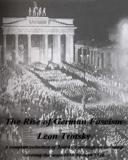 Trotsky The Rise of German Fascism