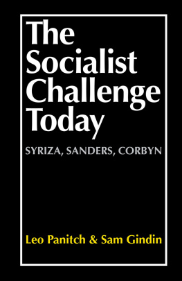 Gindin Sam The Socialist Challenge Today