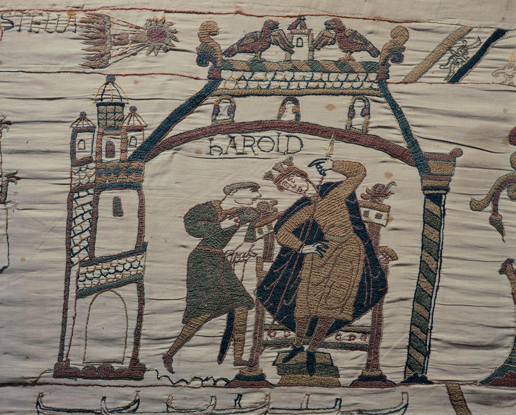 The Bayeux Tapestry which is really an embroidery showing the comet that - photo 3