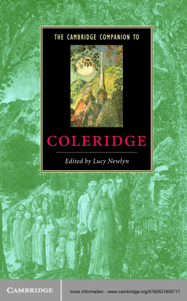 Newlyn - The Cambridge Companion to Coleridge