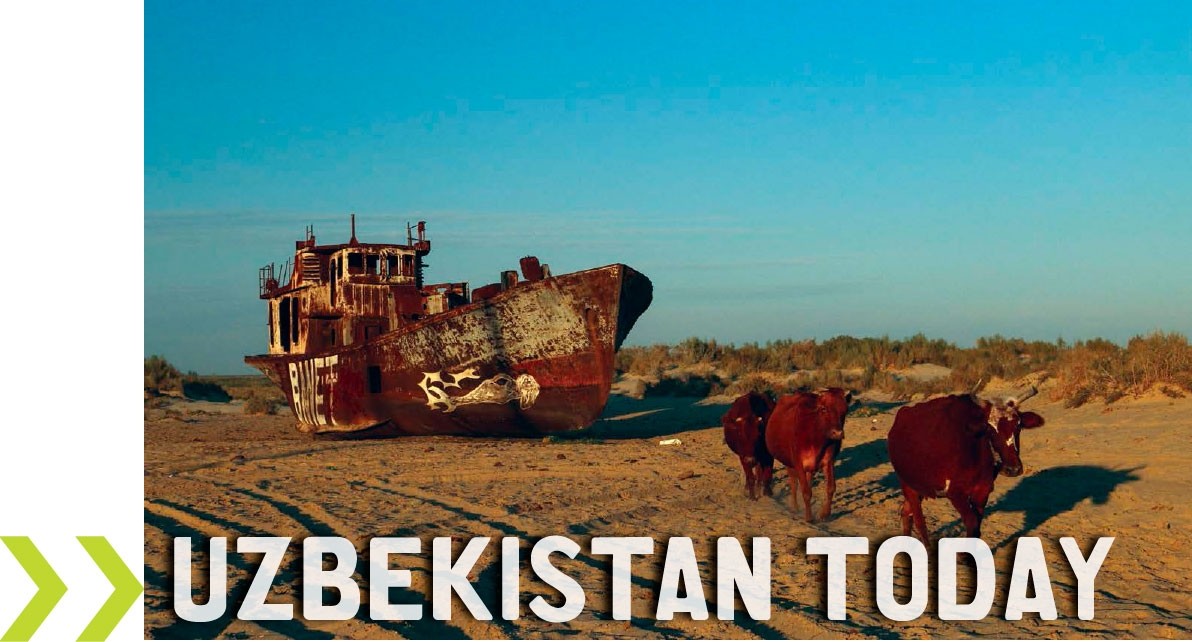 U ZBEKISTAN IS A COUNTRY THAT IS ROUGHLY THE SIZE OF the US state of - photo 4