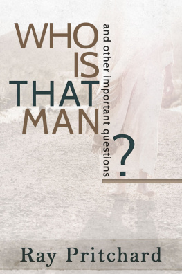 Pritchard - Who Is That Man?