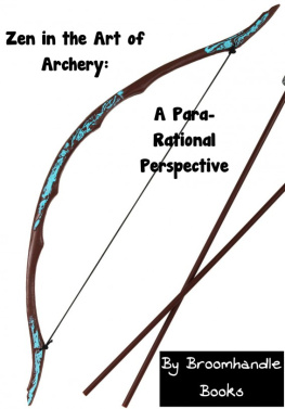 Broomhandle Books Zen in the Art of Archery