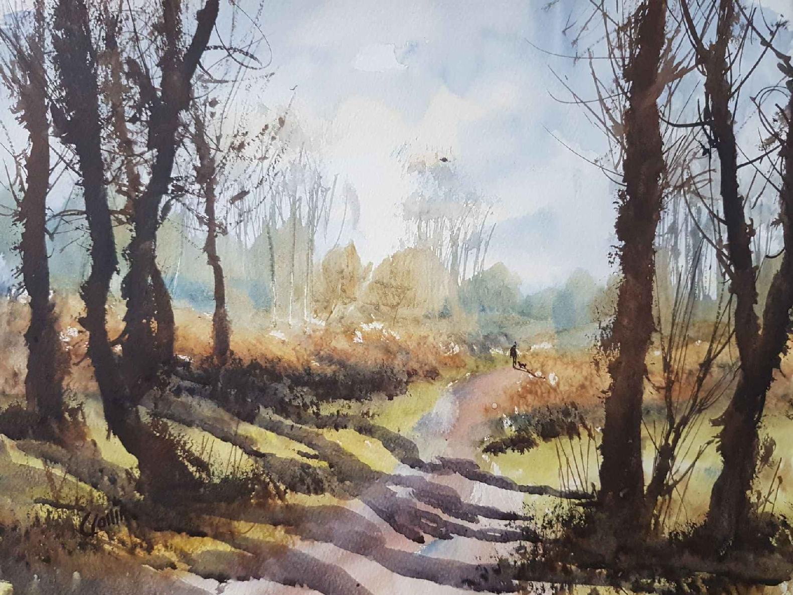 Sutton Park Step by Step Watercolour Ive tried to brighten the painting - photo 13