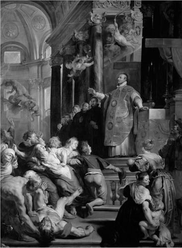 St Ignatius of Loyola healing the possessed This large painting by Peter Paul - photo 12