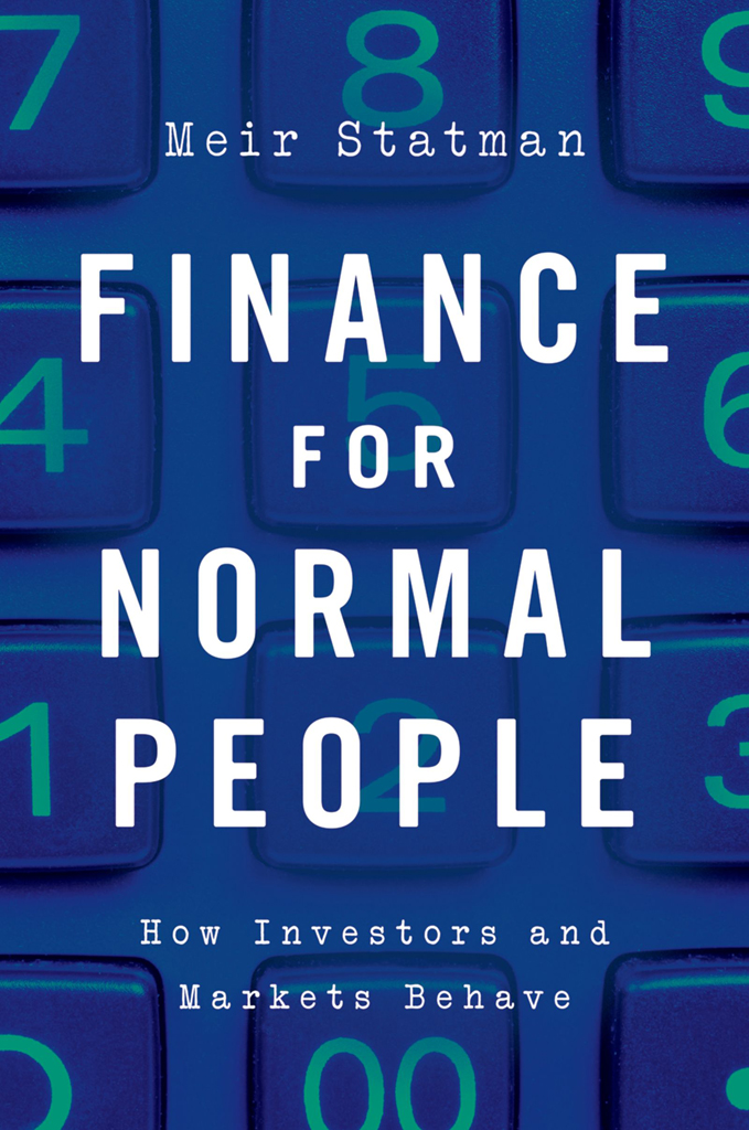 ADVANCED PRAISE FOR FINANCE FOR NORMAL PEOPLE Finance for Normal People - photo 1