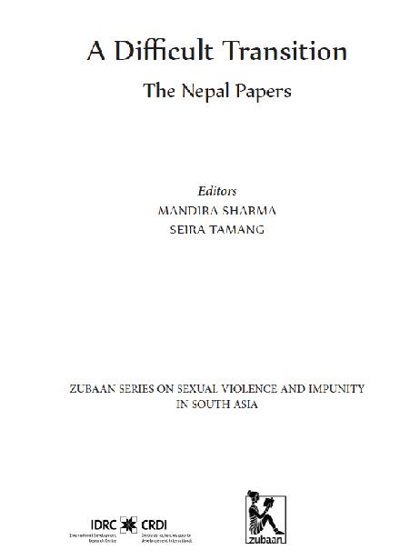 A Difficult Transition The Nepal Papers - image 1