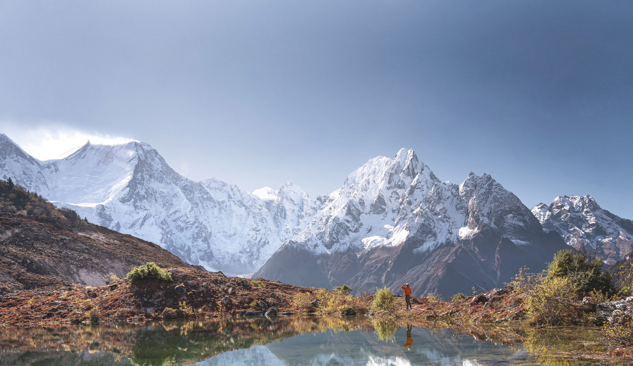 Hiking through the Himalayas on the Manaslu Circuit Nepal ON FOOT Walking is - photo 4